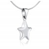 Strieborný prívesok hviezda - päťcípa 15 mm