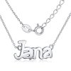 Strieborná retiazka s menom JANA