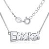 Strieborná retiazka s menom ELIŠKA