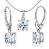 Strieborná súprava NOVALIE náušnice a prívesok