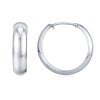 Strieborné náušnice - kruhy 5x20mm