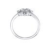 Strieborný prsteň ALIVIA so Swarovski ® Zirconia