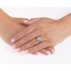 Strieborný prsteň ALIVIA so Swarovski ® Zirconia