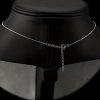 Strieborný darčekový set so Swarovski ® Zirconia 4 mm