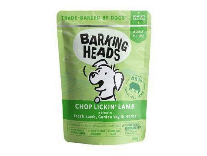 BARKING HEADS Chop Lickin´ Lamb kapsička 300g
