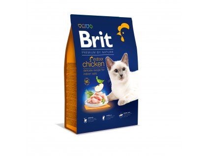 Brit Premium Cat by Nature Indoor Chicken 8kg