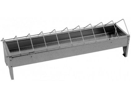Krmítko žlabové 75 cm pozink
