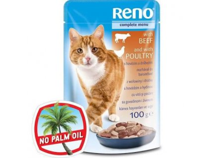 Reno CAT kapsa hovězí a drůbež 100 g