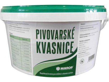 Kvasnice pivovarské 2 kg - kbelík