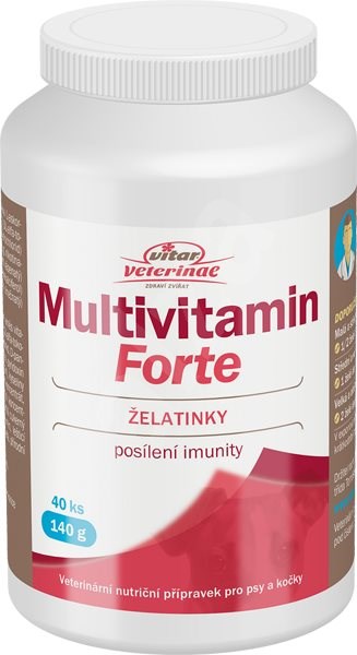 VITAR Veterinae Multivitamin Forte 40ks želé