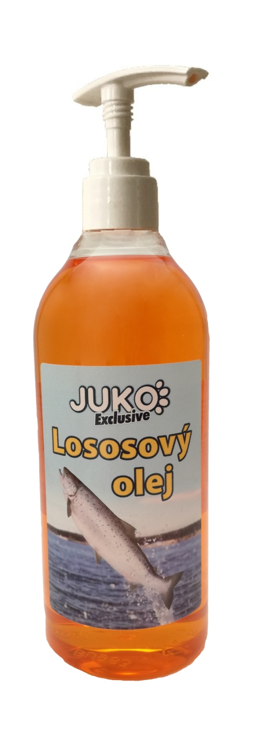 Lososový olej s pumpičkou JUKO 1 L