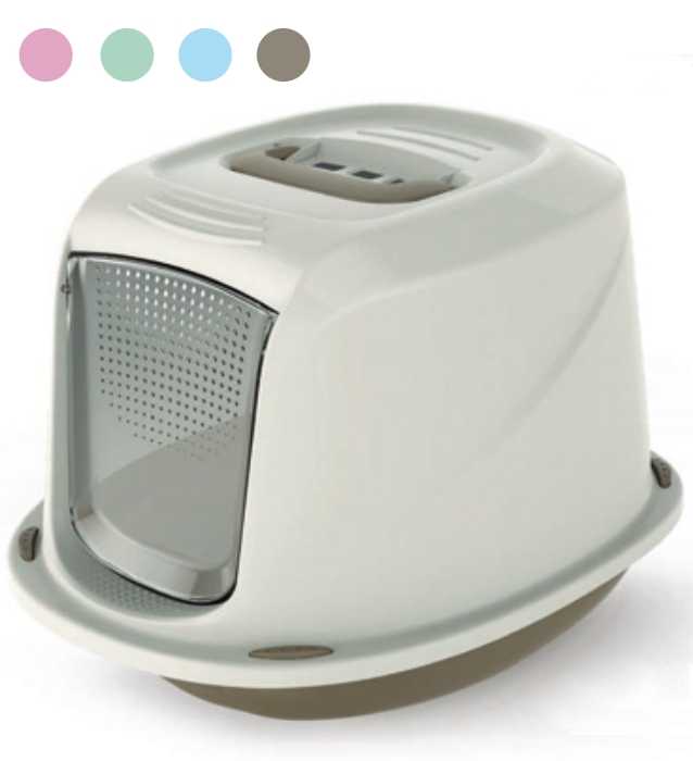 WC kočka Galaxy Deluxe kryté s filt. 45x36x32cm růžová