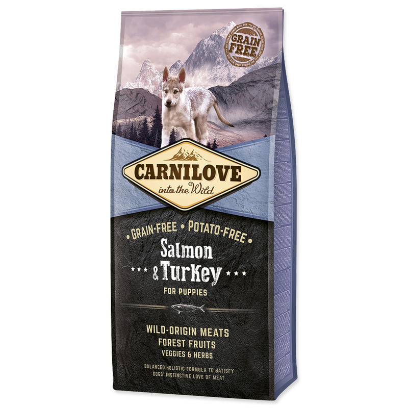 Levně Carnilove Dog Salmon & Turkey for Puppies 12kg