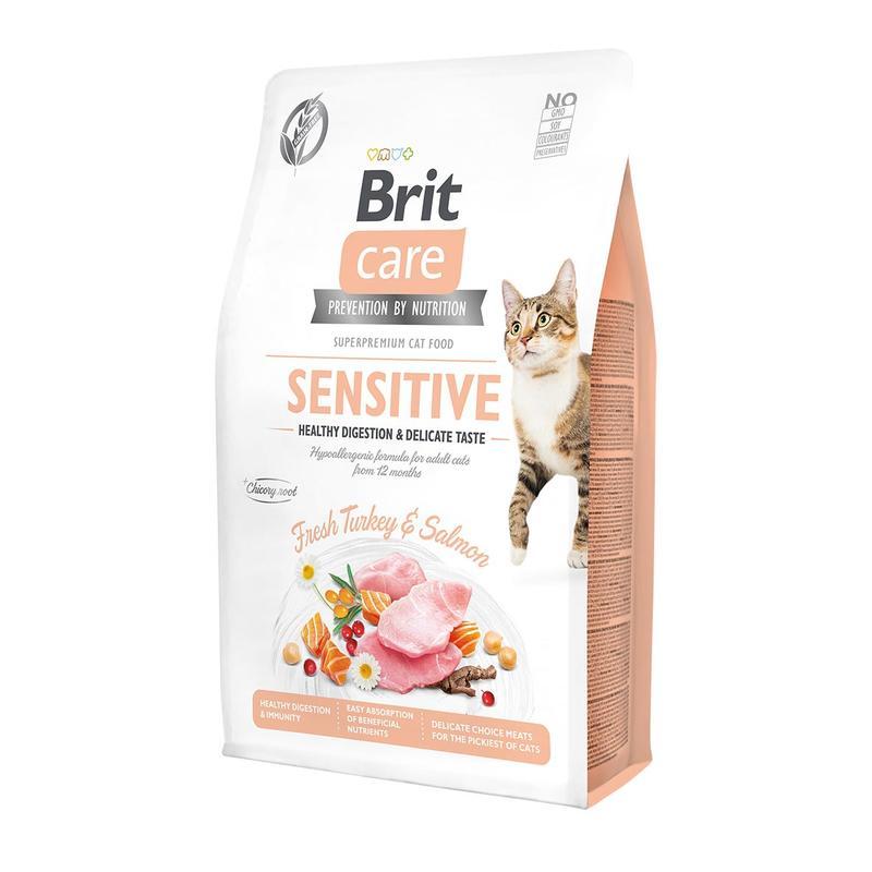 Levně Brit Care Cat GF Sensit. Heal.Digest&Delic.Taste 2 kg