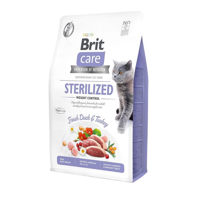Levně Brit Care Cat GF Sterilized Weight Control 2 kg