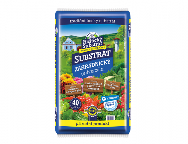 Substrát FORESTINA HOŠTICKÝ zahradnický 40 l