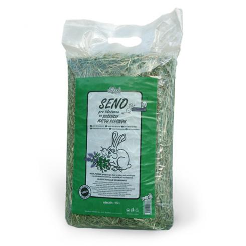 Levně Limara Seno 15 l / 500g s přídavkem máty peprné
