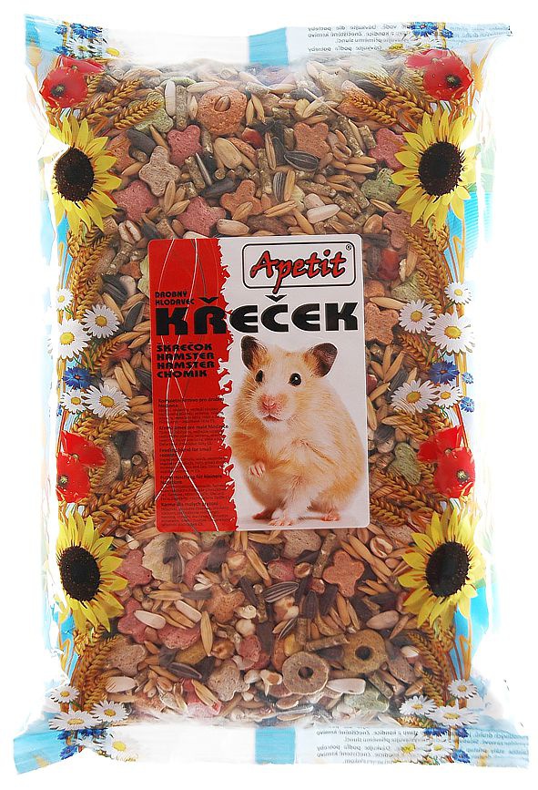 APETIT Apetit Křeček - základní krmná směs 800g