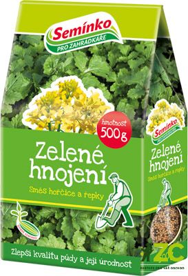 Lihne.cz Zelené hnojení - Směs hořčice a řepky - 500 g