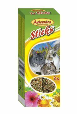 Avicentra tyčinky velký hlodavec bylinky 2ks