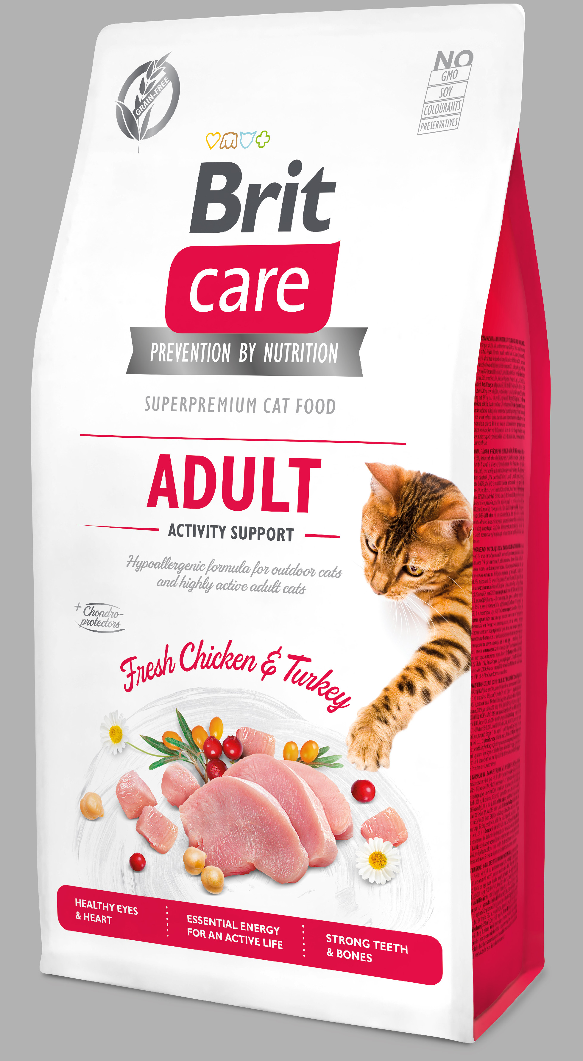Levně Brit Care Cat GF Adult Activity Support 7kg