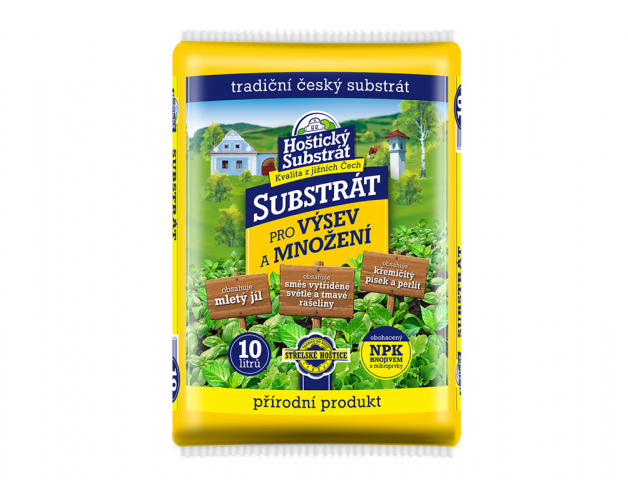 Substrát FORESTINA HOŠTICKÝ pro výsev a množení Objem: 10 L