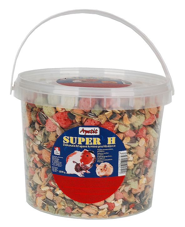APETIT Apetit Hlodavci - SUPER H 1,2kg DÓZA