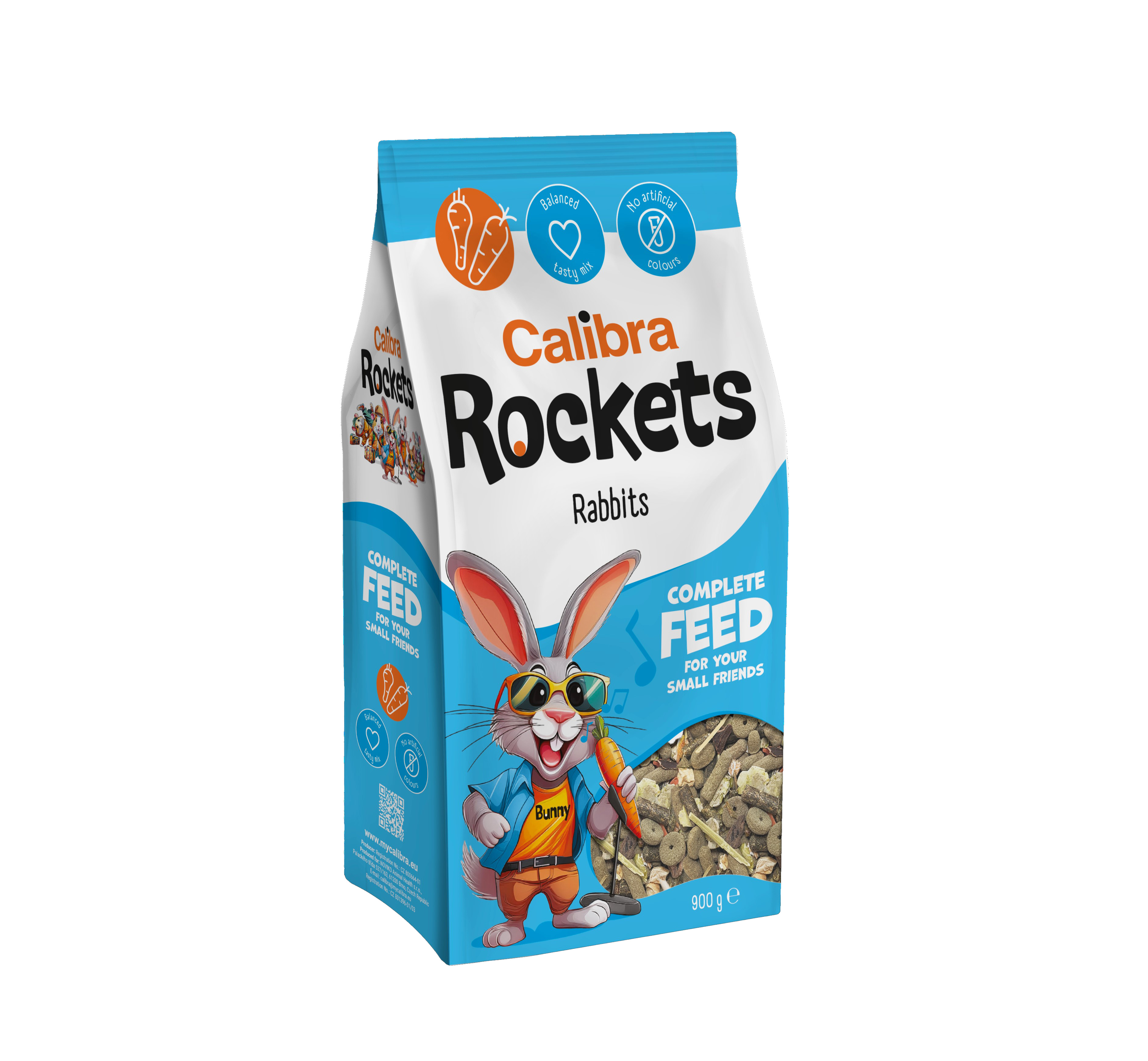 Calibra Rockets Mix Rabbits 900g