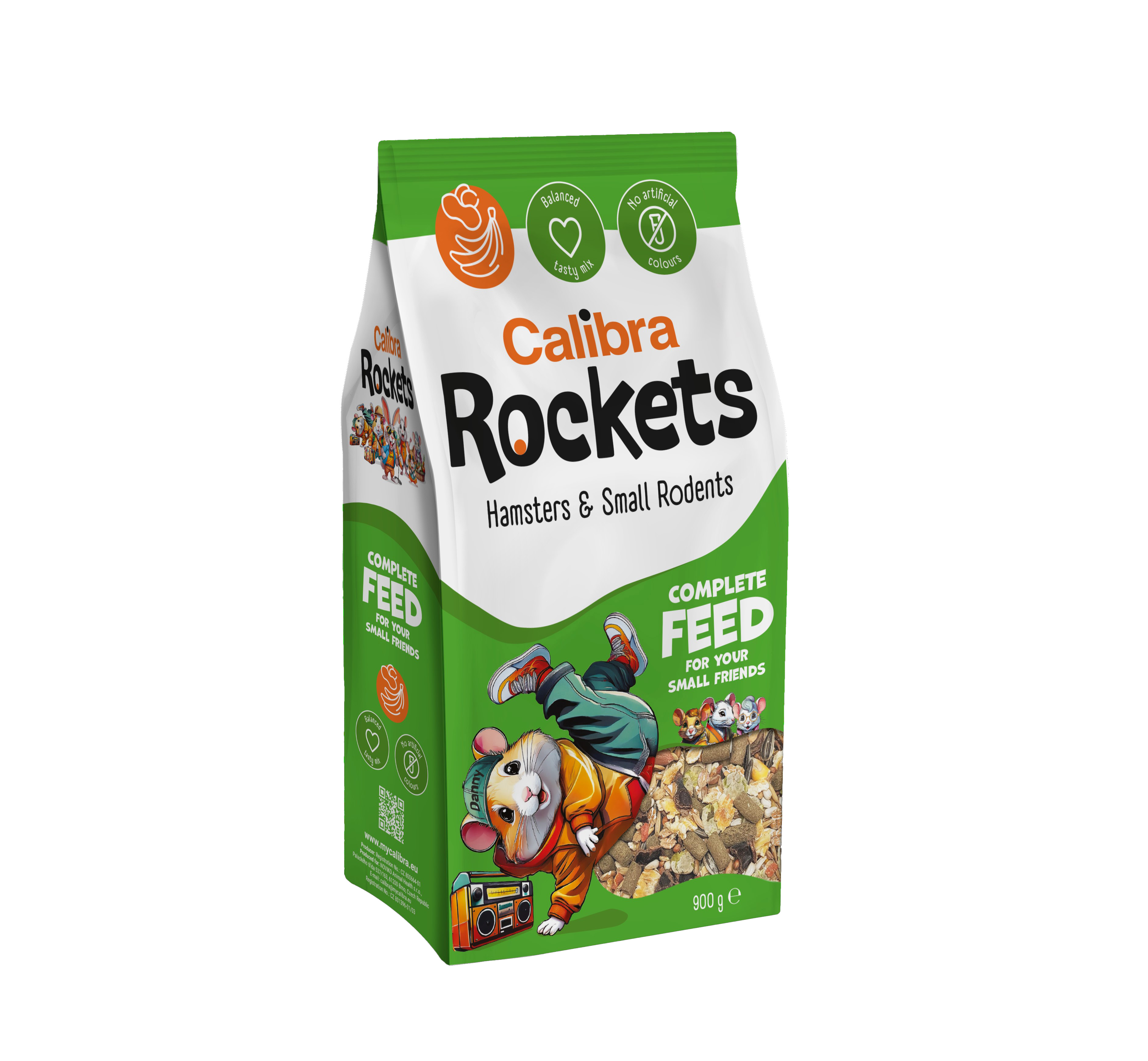 Calibra Rockets Mix Hamsters&Small rodents 900g