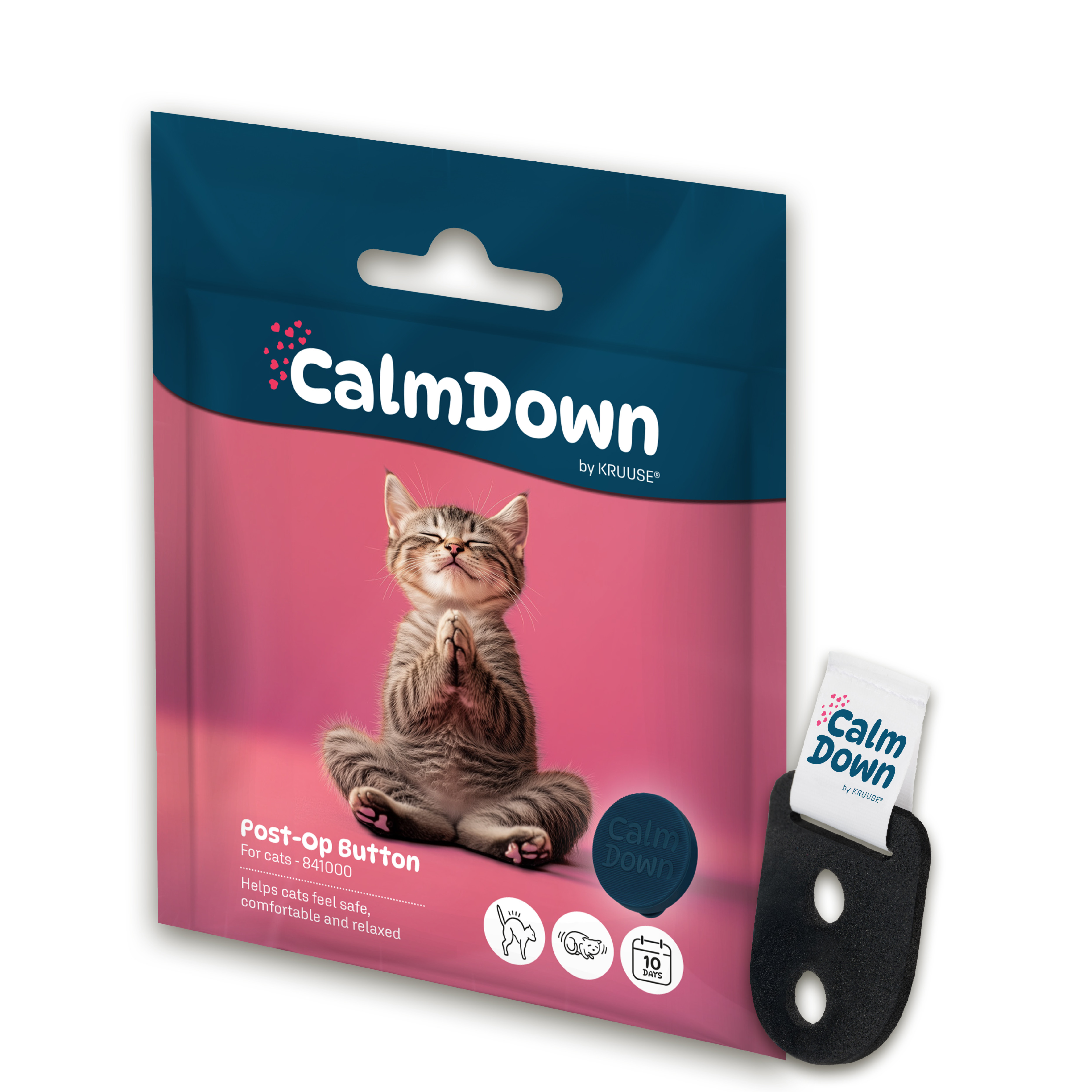 Levně CalmDown Cat MultiUse Kit plast.držák+1knoflík KRUUSE