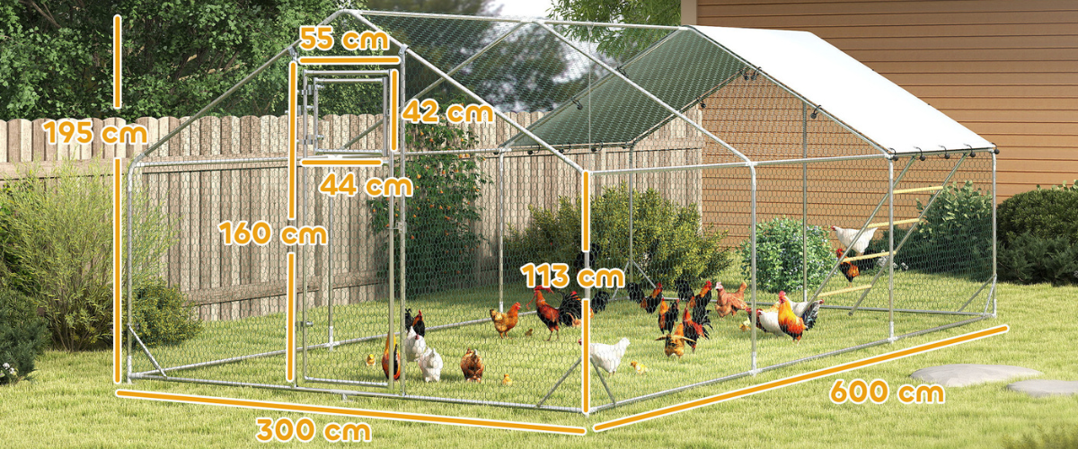 vybeh-pro-drubez-s-bidlem-pawhut-d51-436v05sr-3x6x1-95m-rozmery