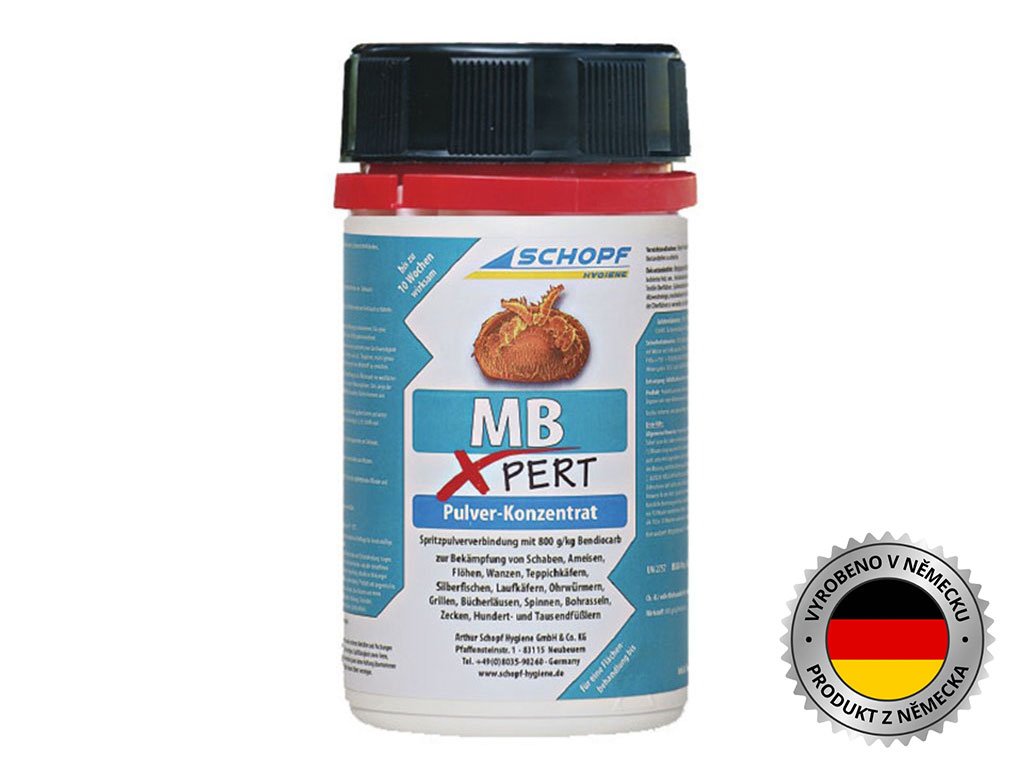 praskovy koncentrat k likvidaci cmeliku milben xpert 15g1