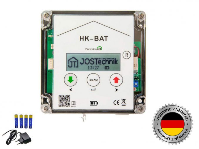 0368 Automatické otevírání a zavírání kurníku JOSTechnik HK Bat