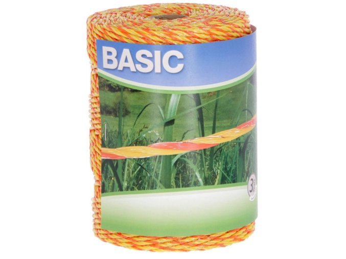 ohradnikove lanko kerbl 44521 basic 250m 3x0 20mm niro zluta oranzova