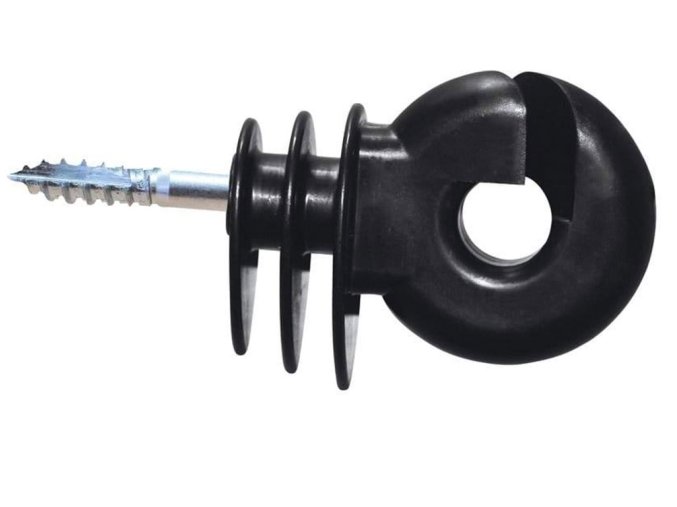 kruhovy izolator pro elektricky ohradnik kerbl 443269 easy drill s edx vrutem o6mm 1