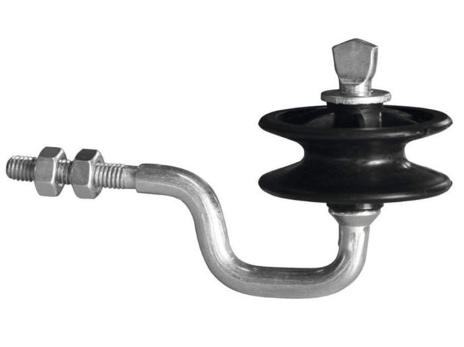 rohovy izolator pro elektricky ohradnik kerbl 44237 s metrickym zavitem m6 1