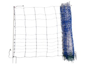 vodiva ohradnikova sit proti vlkum kerbl 27380 titannet 145cm x 50m 2 hroty bilomodra 1