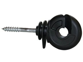 kruhovy izolator pro elektricky ohradnik kerbl 443145 s vrutem o5 3mm 1