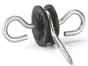 branovy izolator pro elektricky ohradnik kerbl 44248 2 hacky s vrutem o6mm 1