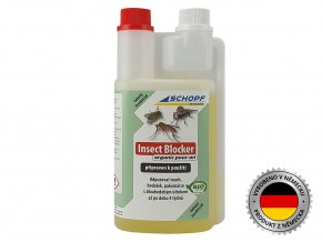 0203 BIO roztok k odpuzování much SCHOPF INSECT BLOCKER ORGANIC POUR ON 500ml