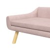 BAZAROVÉ ZBOŽÍ - Pohovka pro psy PAWHUT D04-269V00PK, růžová, 102x58,5x42,5 cm