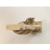 nastenna odpocivadlo pro kocky kerbl 80917 timber 38x33 5x16cm prirodni taupe 3