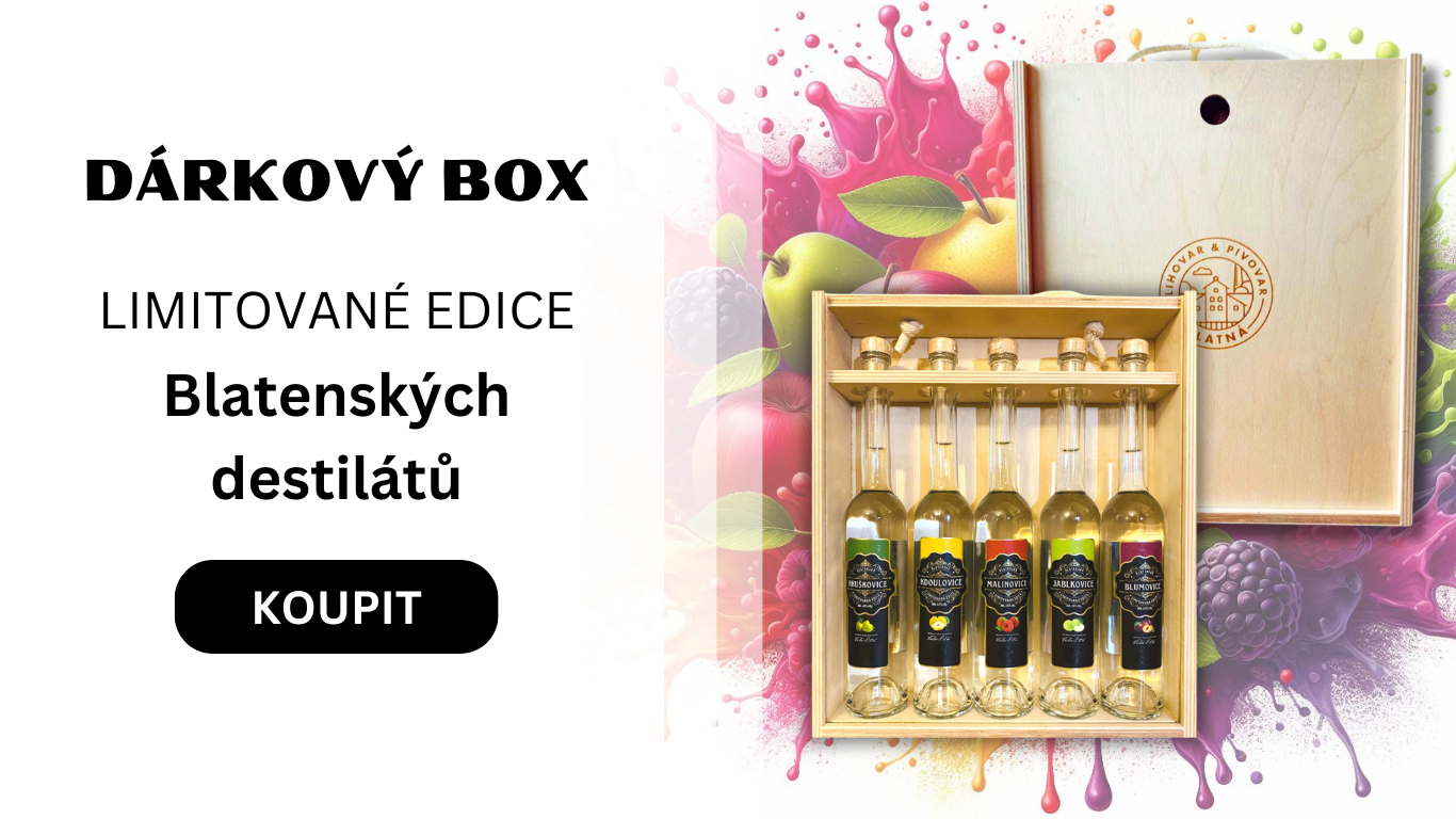 Limitovaná edice Blatenských destilátů - Box