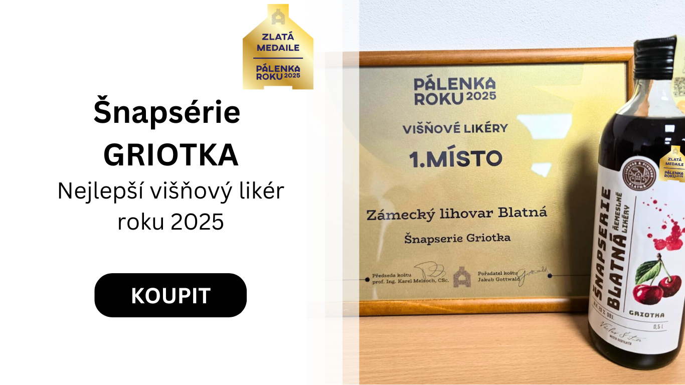 Šnapsérie Griotka višňový likér 2025