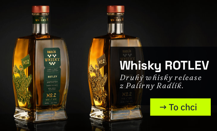 Radlík Rotlev whisky