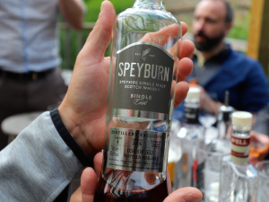  Speyburn Distillery Exclusive, Old Well whisky a já v pozadí