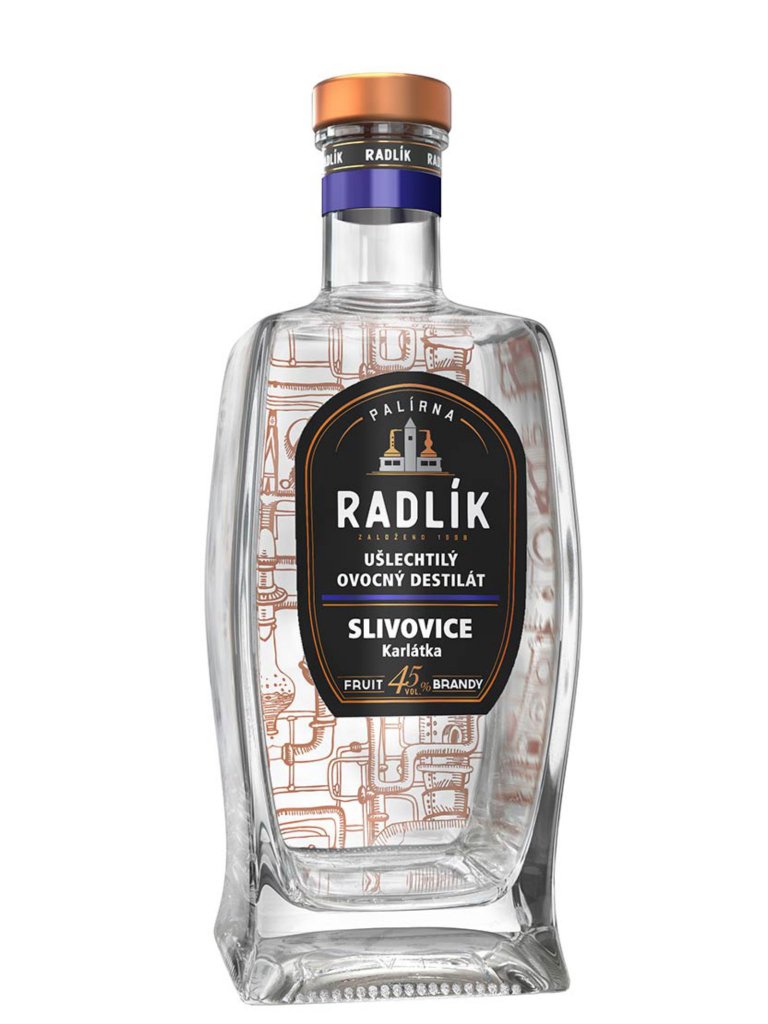 Radlík Slivovice (Karlátka) 45% 0,5l