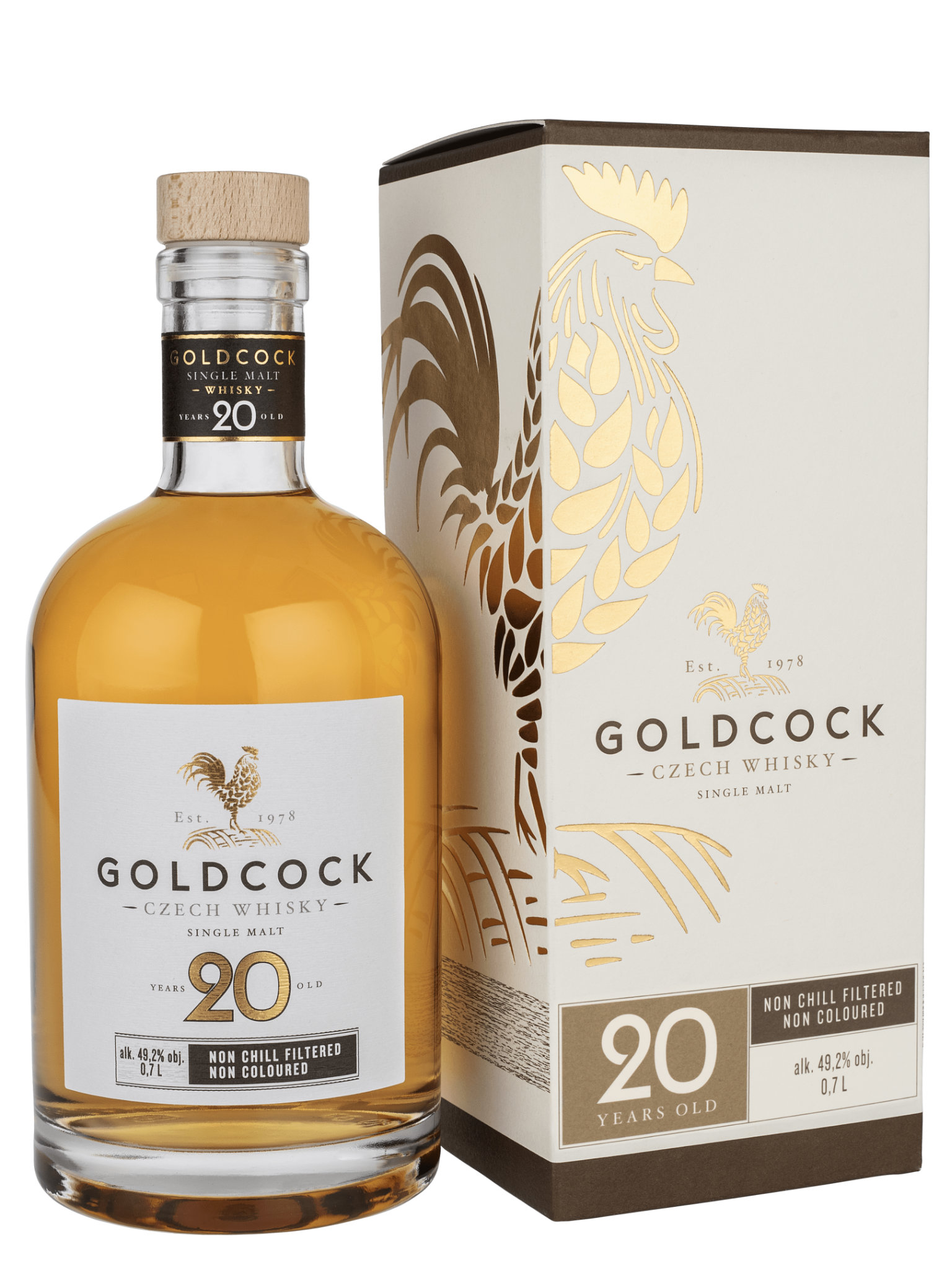 GOLDCOCK Whisky GOLDCOCK 20 YO 49,2% 0,7l