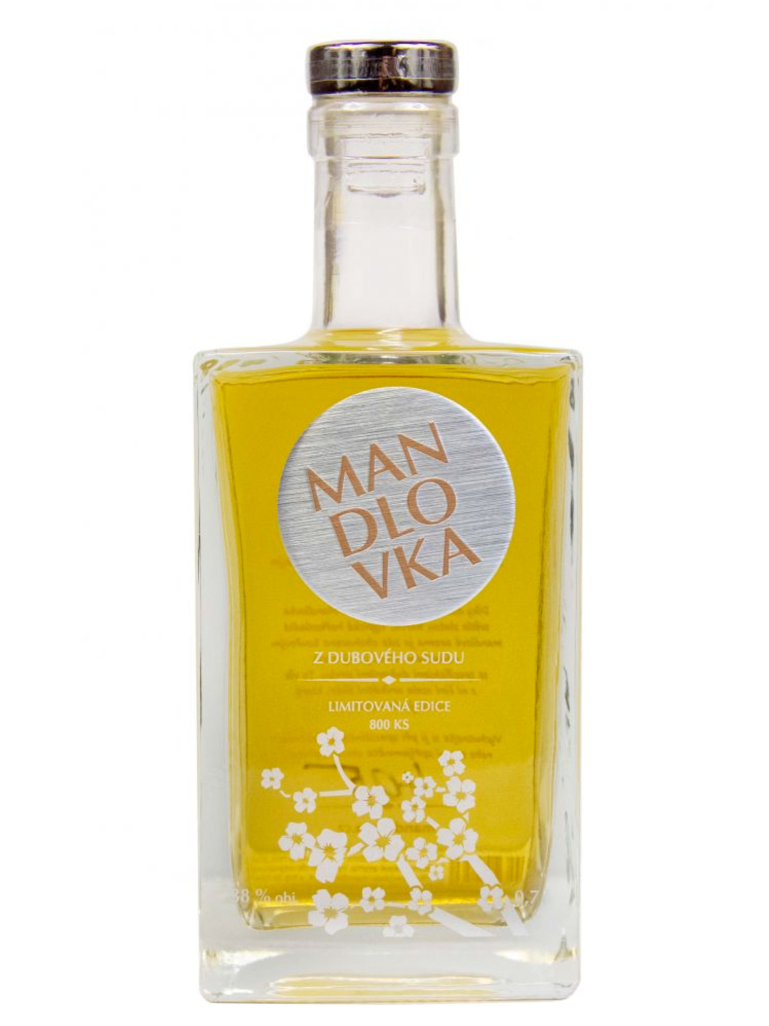 Hustopečská mandlárna Mandlovka z dubového sudu 38,5% 0,7l