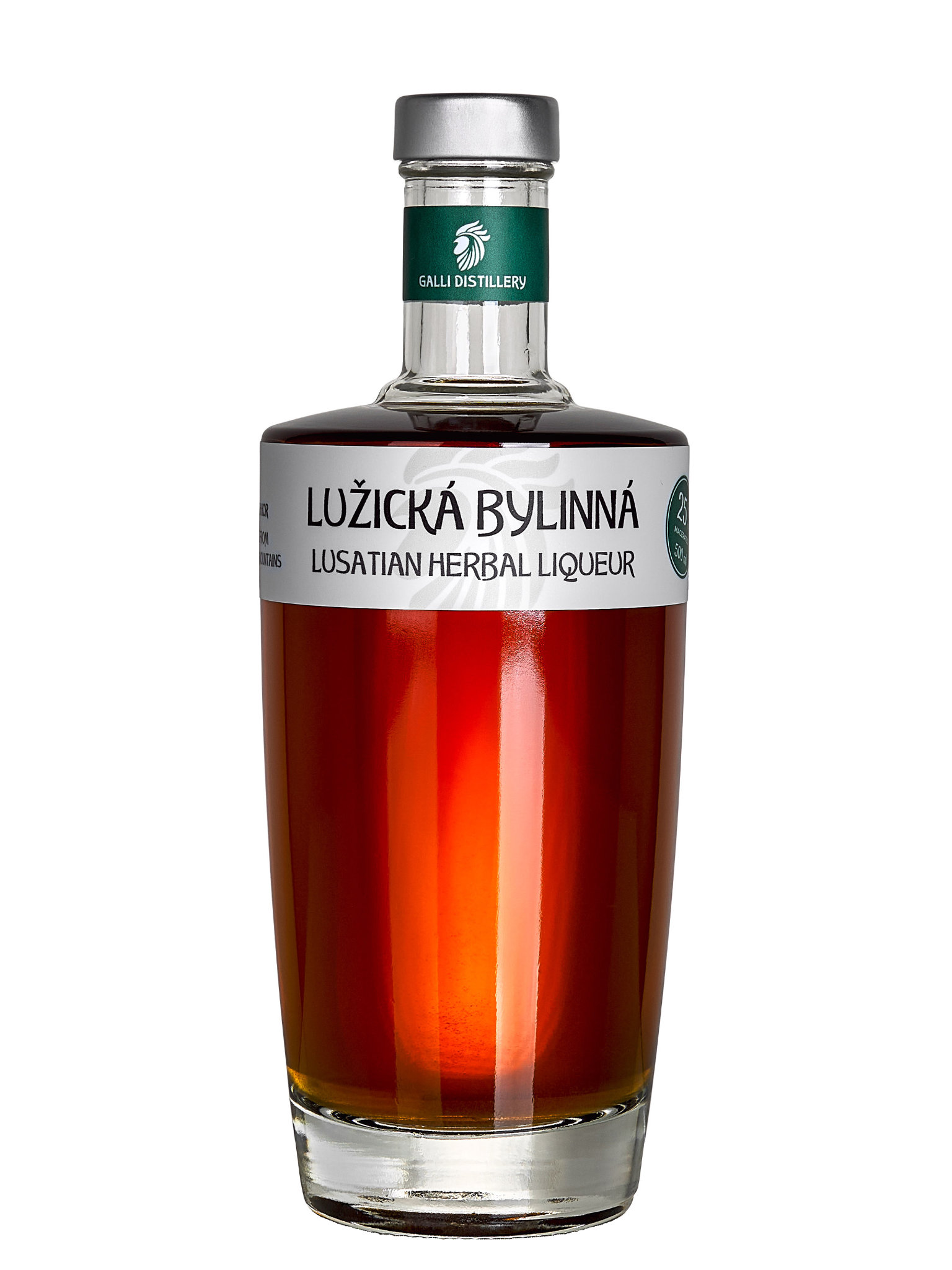 Levně GALLI DISTILLERY Galli Lužická bylinná 25% 0,5l